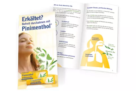 Broschüre von Pinimenthol