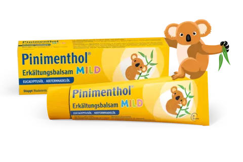 Packshot Pinimenthol Erkältungsbalsam mild