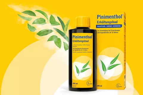 Packshot Pinimenthol Erkältungsbad