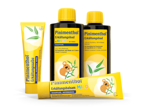Pinimenthol Produktfamilie