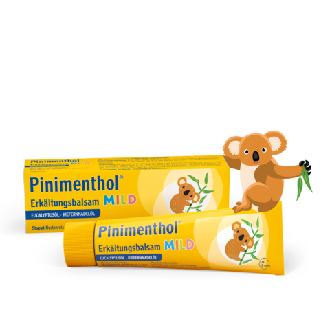 Packshot Pinimenthol Erkältungsbalsam mild